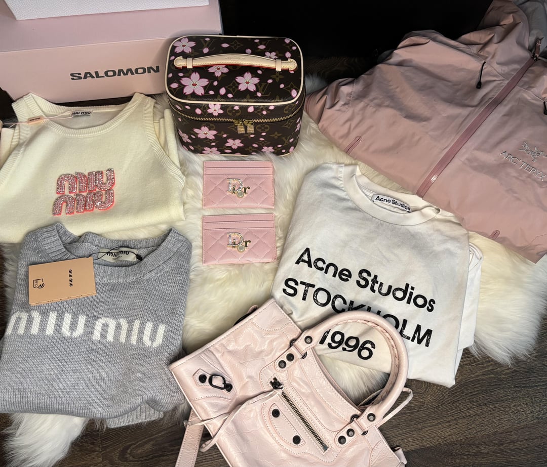 Kakobuy Spreadsheet girls finds pastel haul arrival photo