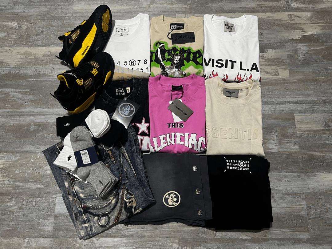 Kakobuy Spreadsheet 7kg graphic streetwear haul arrival photo