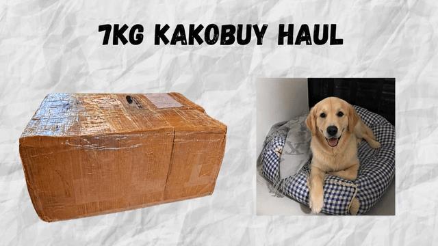 Kakobuy Spreadsheet 7kg graphic streetwear haul arrival photo 2